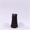 Wonders V Cut Pointed Block Heel Boot - Brown Suede